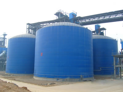 昌邑水泥钢板库改造