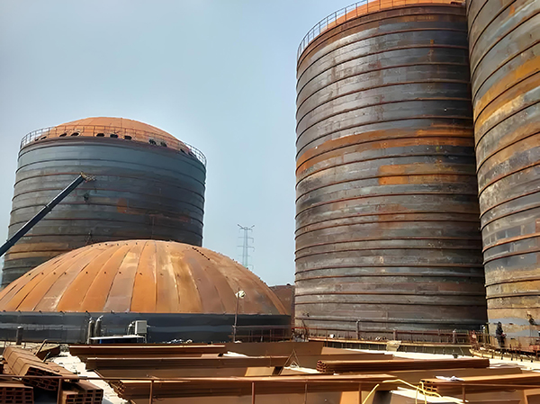 昌邑焦粉钢板仓